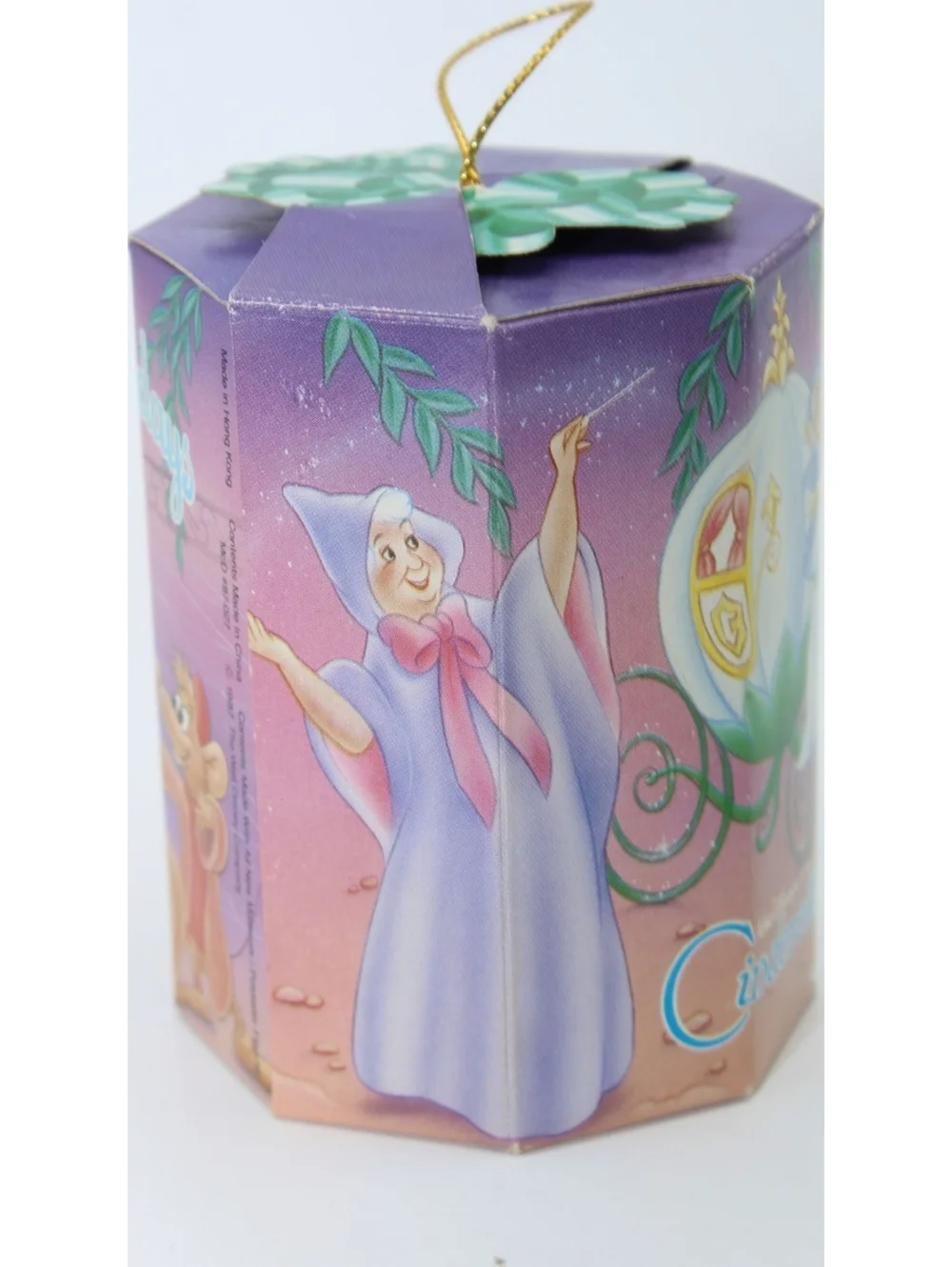 80s 90s Disney 6 EMPTY BOXES from Christmas Ornaments McDonalds Happy Meal Toys